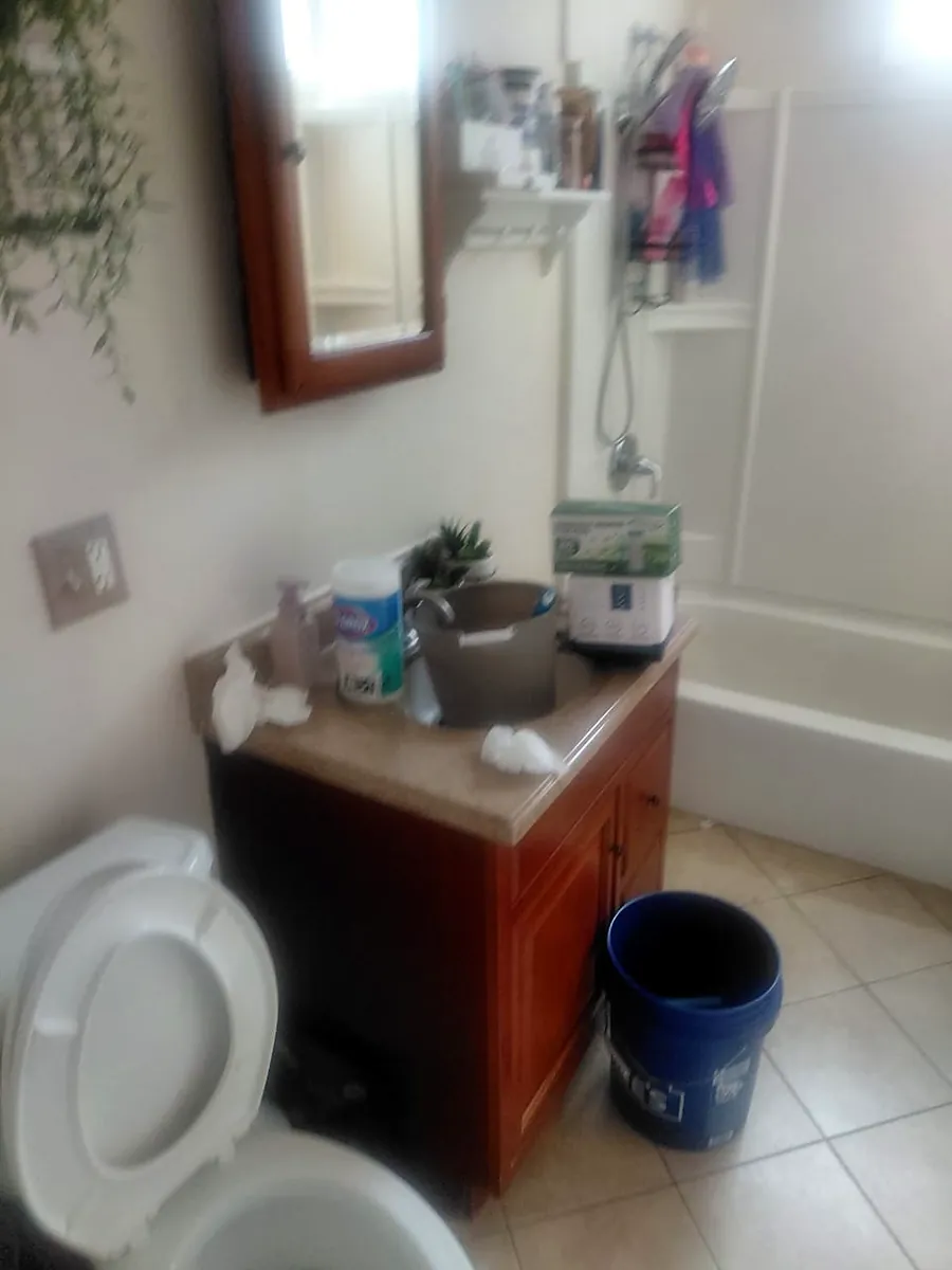 Bathroom deep clean before cleaning in Worcester, MA